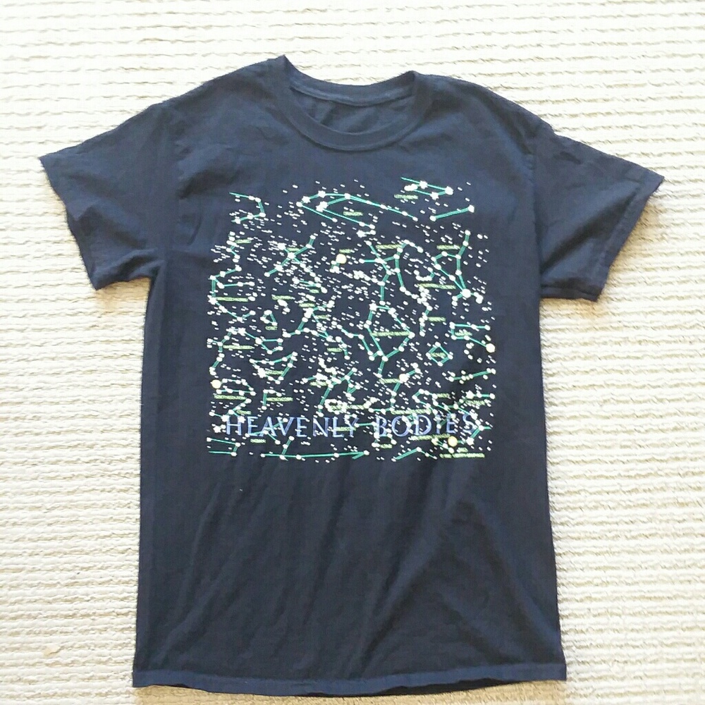 vintage 90s graphic space shirt